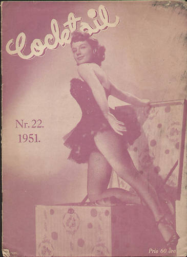 COCKTAIL magazine side cover Issue 22 24 October 1951