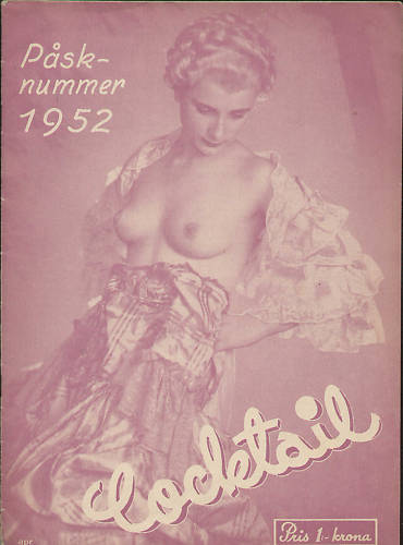 COCKTAIL magazine side cover Issue 7 26 March 1952