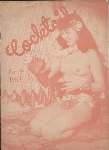 COCKTAIL magazine side cover Issue 9 6 May 1953