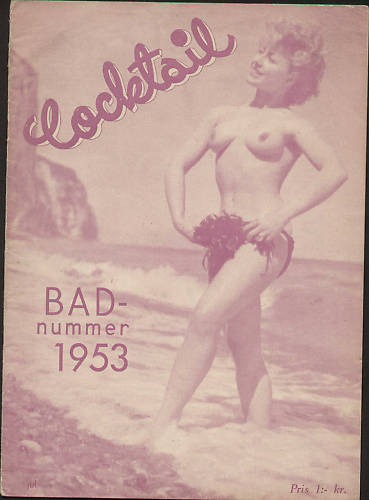 COCKTAIL magazine side cover Issue 14 15 July 1953
