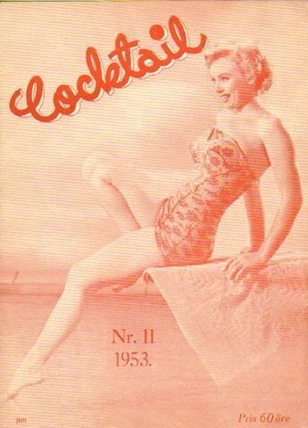 COCKTAIL magazine side cover Issue 11  1953
