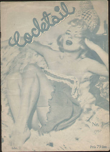 COCKTAIL magazine side cover Issue 3 6 February 1957