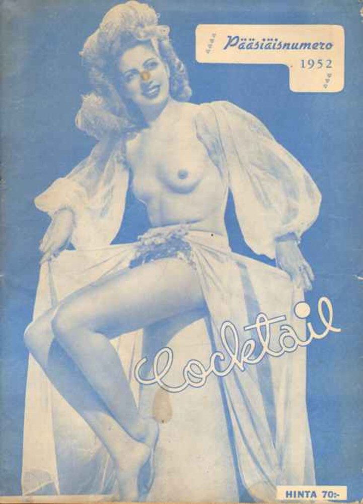 COCKTAIL magazine side cover Issue 7   1952