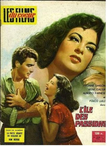FILMS DU COEUR | LES magazine side cover Issue 3  1959