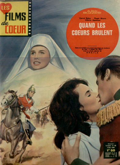 FILMS DU COEUR | LES magazine side cover Issue 121  1964