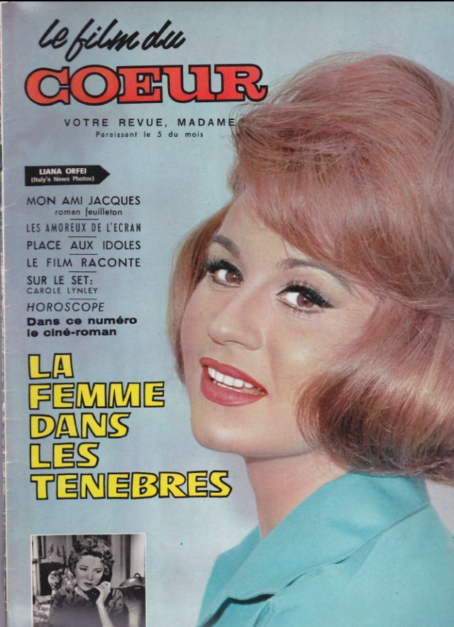 FILMS DU COEUR | LES magazine side cover Issue 136  1964