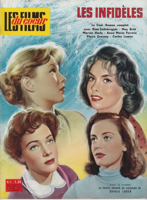 FILMS DU COEUR | LES magazine side cover Issue 39  1960