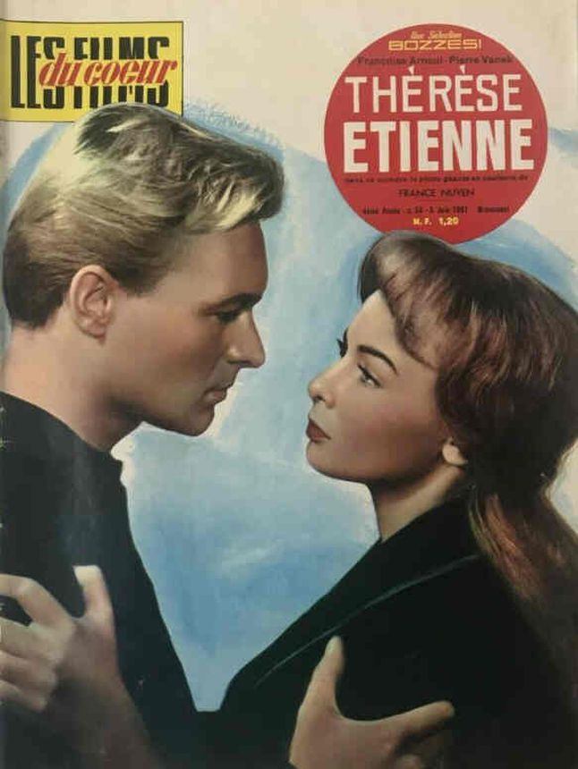 FILMS DU COEUR | LES magazine side cover Issue 55  1961