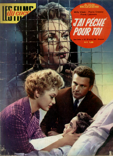 FILMS DU COEUR | LES magazine side cover Issue 58  1961