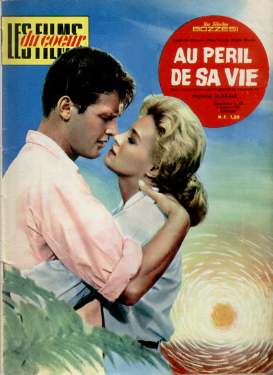 FILMS DU COEUR | LES magazine side cover Issue 63  1961