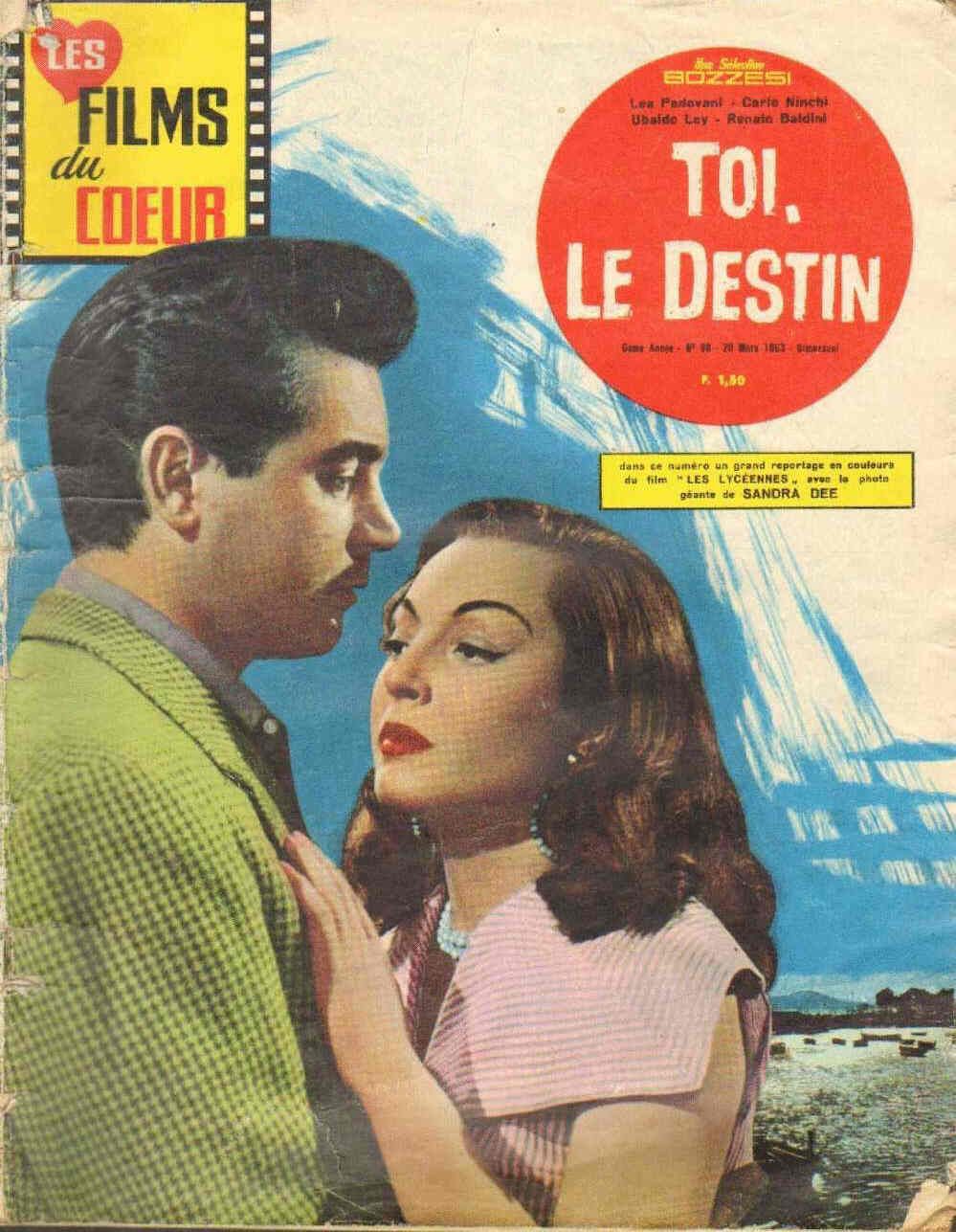 FILMS DU COEUR | LES magazine side cover Issue 98 20 March 1963