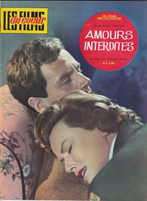 FILMS DU COEUR | LES magazine side cover Issue 66 20 November 1961