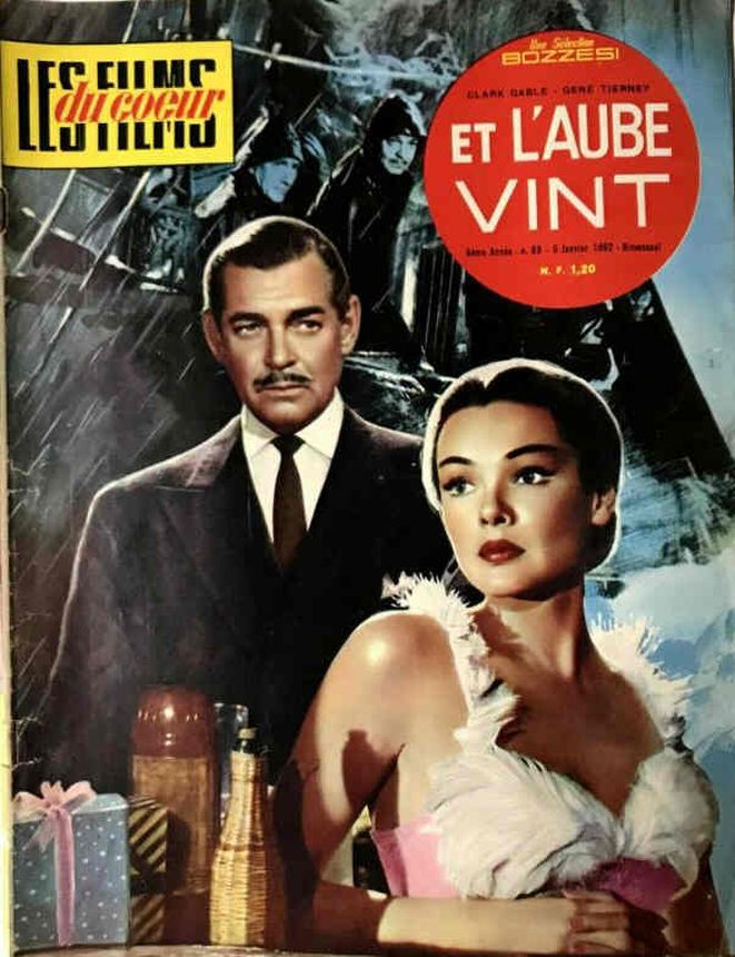 FILMS DU COEUR | LES magazine side cover Issue 69  1962