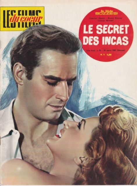 FILMS DU COEUR | LES magazine side cover Issue 70  1962
