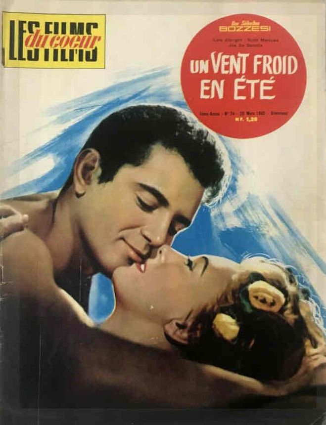FILMS DU COEUR | LES magazine side cover Issue 74  1962