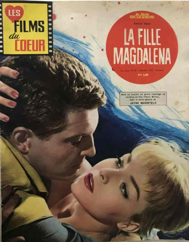 FILMS DU COEUR | LES magazine side cover Issue 89  1962