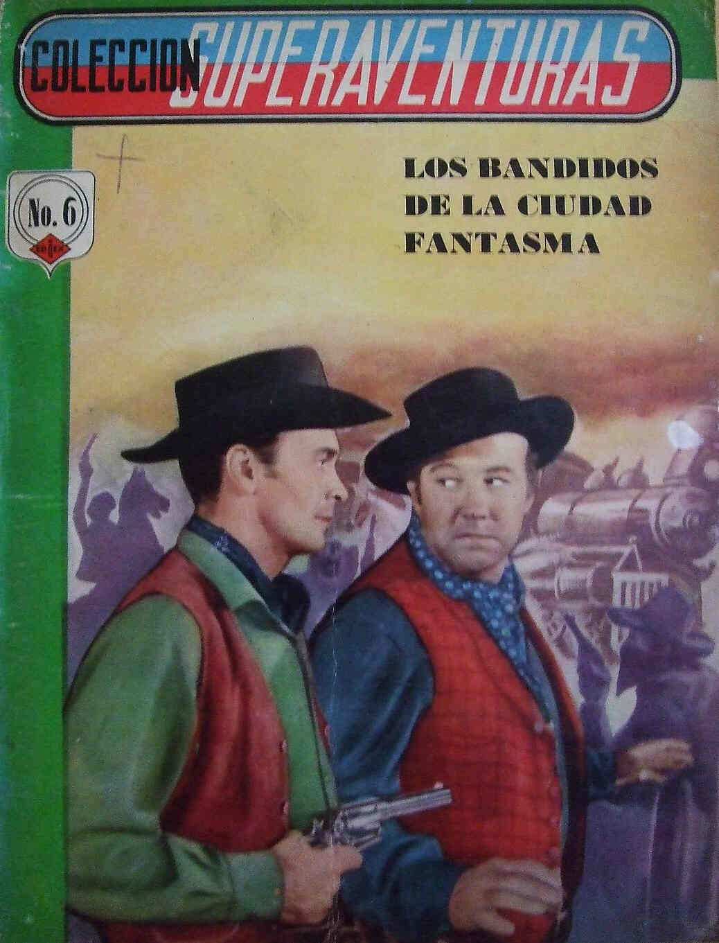 COLECCION SUPERAVENTURAS magazine side cover Issue 6  