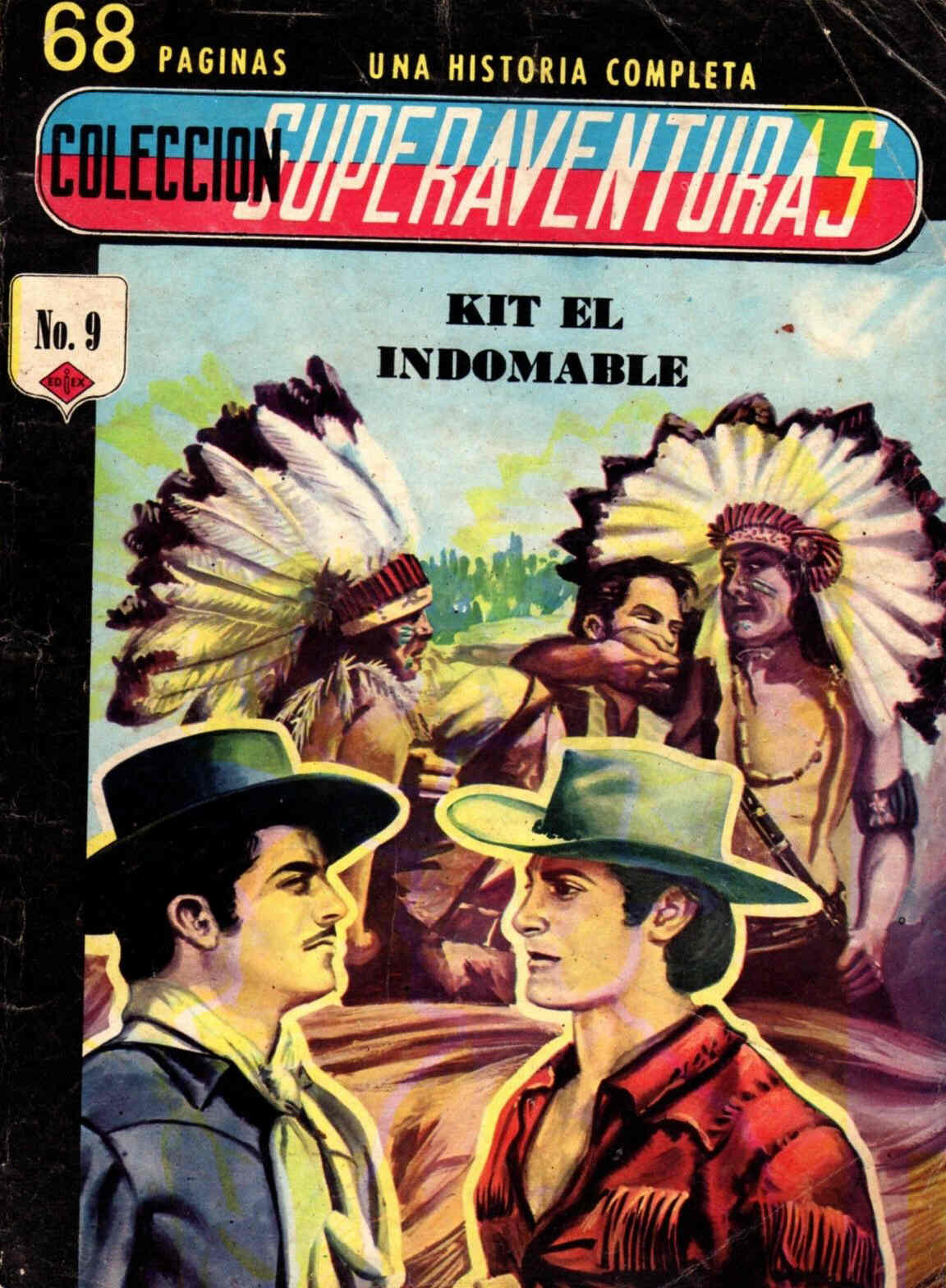 COLECCION SUPERAVENTURAS magazine side cover Issue 9  