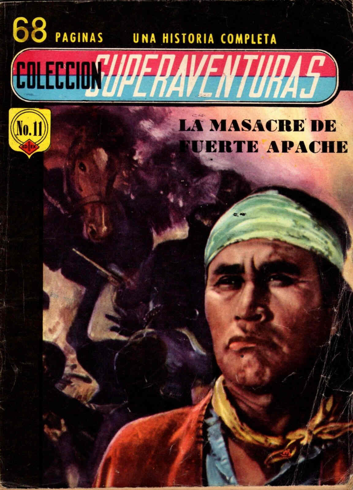 COLECCION SUPERAVENTURAS magazine side cover Issue 11  