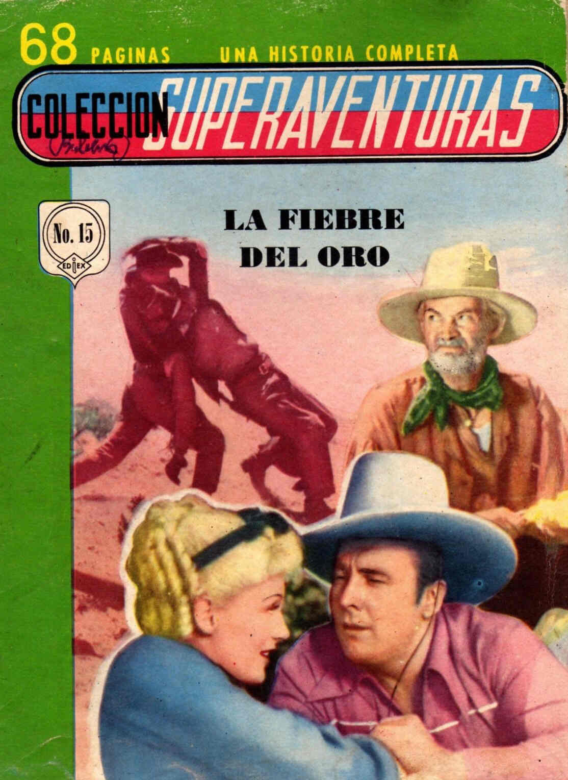 COLECCION SUPERAVENTURAS magazine side cover Issue 15  