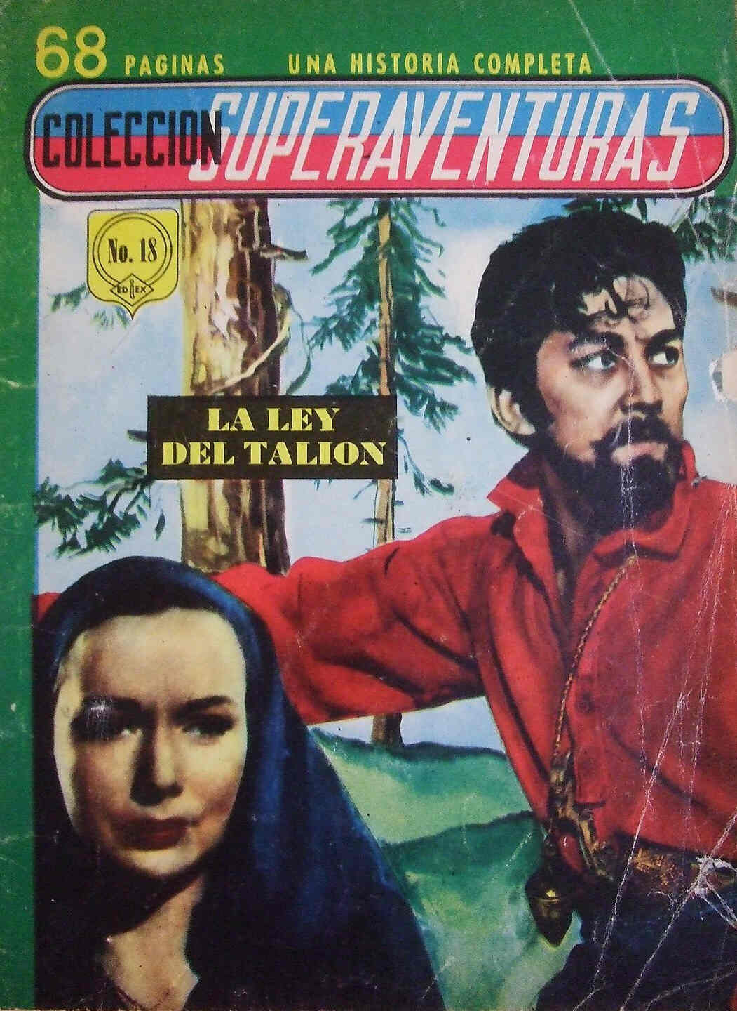COLECCION SUPERAVENTURAS magazine side cover Issue 18  