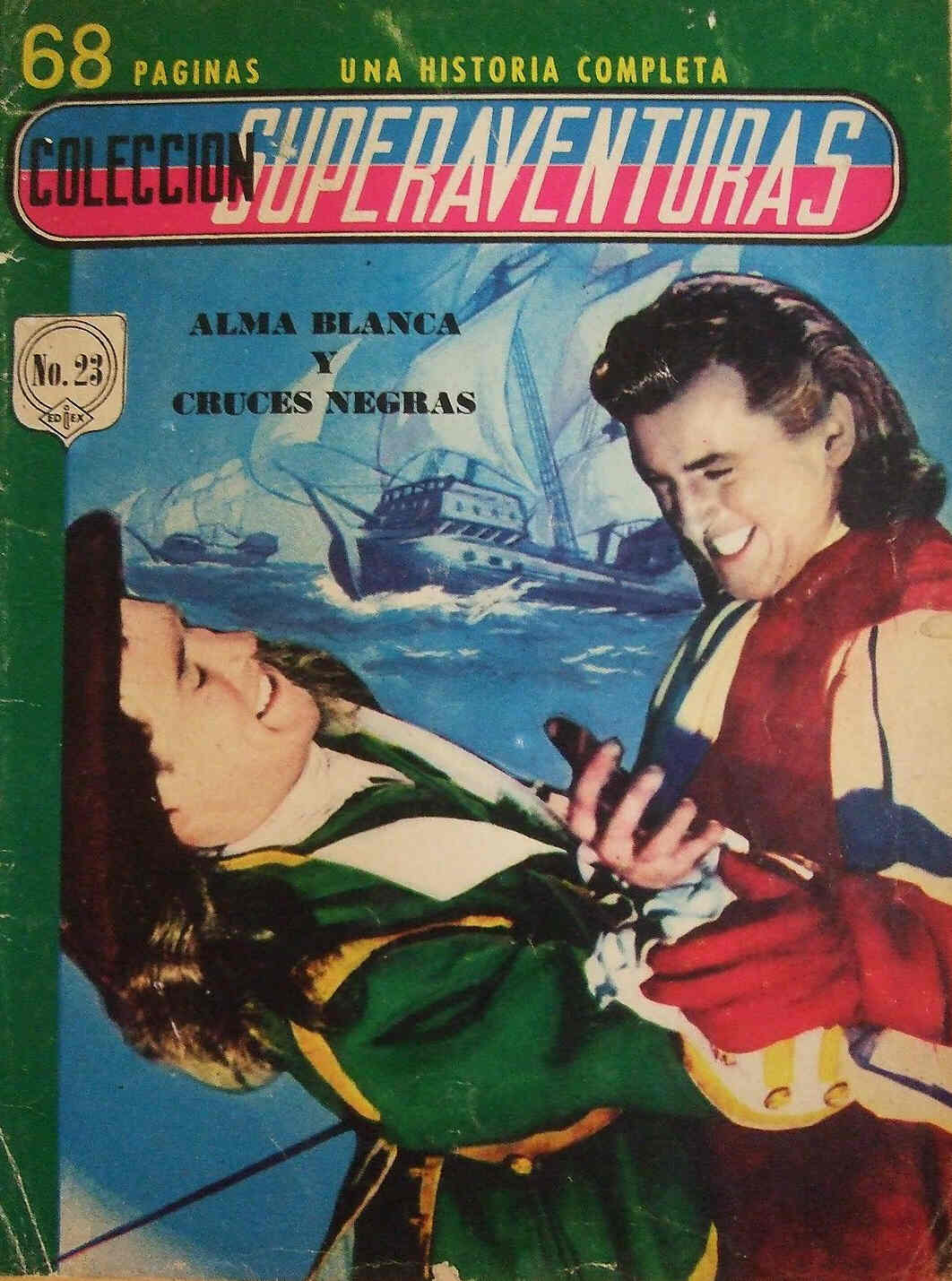COLECCION SUPERAVENTURAS magazine side cover Issue 23  