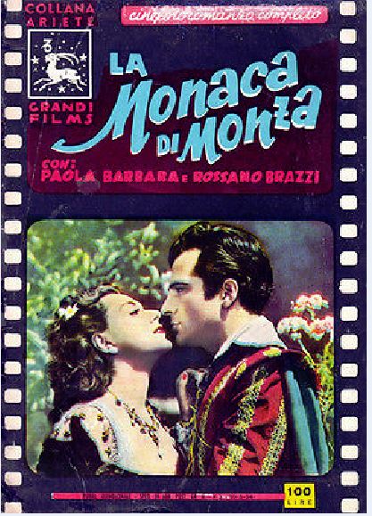 COLLANA ARIETE GRANDI FILMS magazine side cover Issue 3 10 May 1954