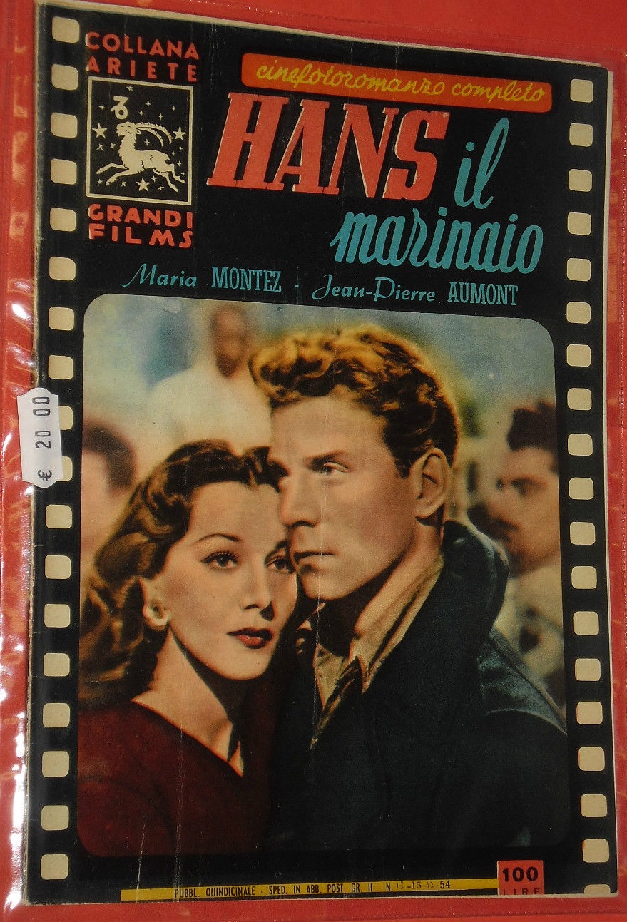 COLLANA ARIETE GRANDI FILMS magazine side cover Issue 13 15 December 1954