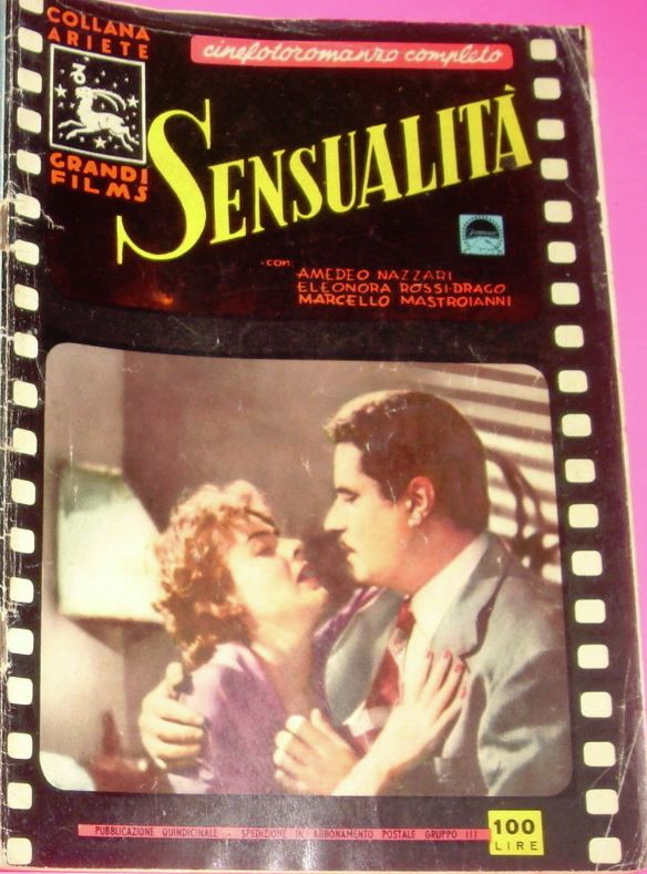 COLLANA ARIETE GRANDI FILMS magazine side cover Issue 1  1954