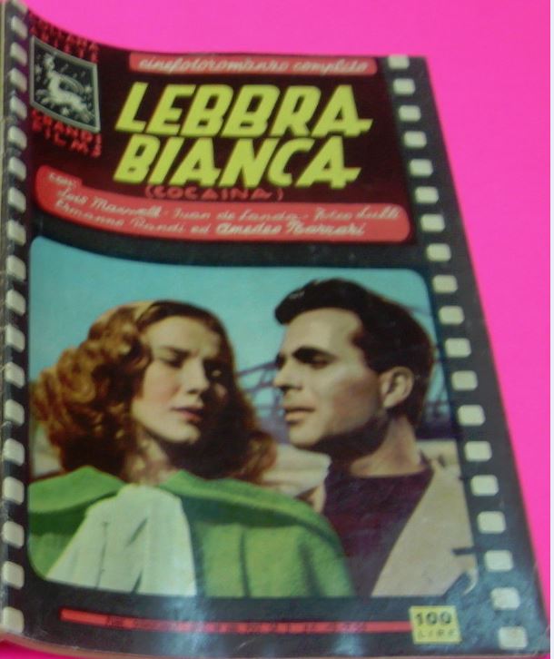COLLANA ARIETE GRANDI FILMS magazine side cover Issue 6  1954