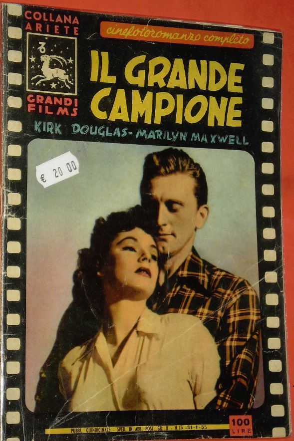 COLLANA ARIETE GRANDI FILMS magazine side cover Issue 15 31 January 1955