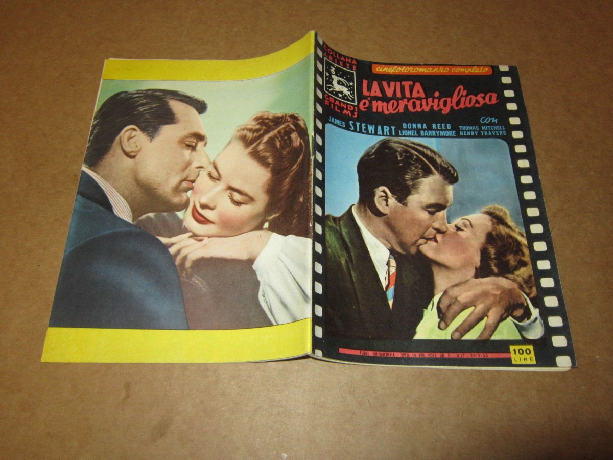 COLLANA ARIETE GRANDI FILMS magazine side cover Issue 17 28 February 1955