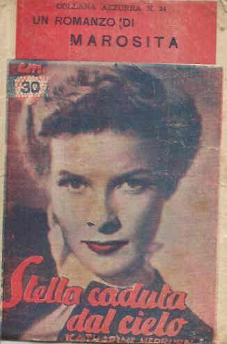 COLLANA AZZURRA magazine side cover Issue 24  1940