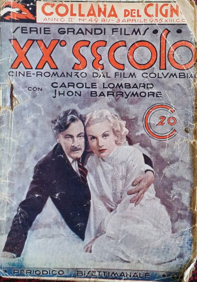 COLLANA DEL CIGNO magazine side cover Issue 49 3 April 1935