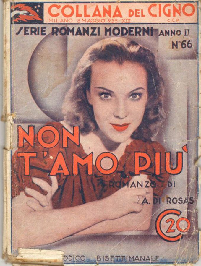 COLLANA DEL CIGNO magazine side cover Issue 66 8 May 1935