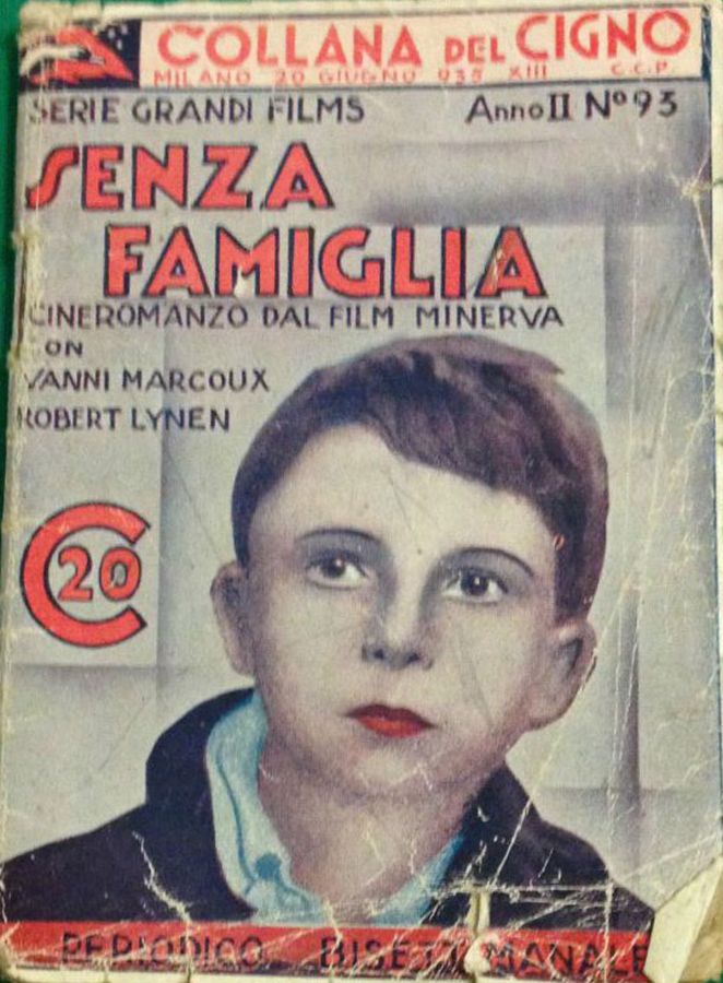 COLLANA DEL CIGNO magazine side cover Issue 93 20 June 1935