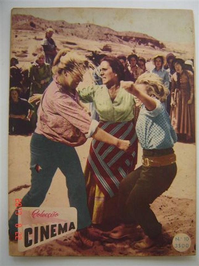 COLECCAO CINEMA magazine side cover  Vol 1 No  10   1952