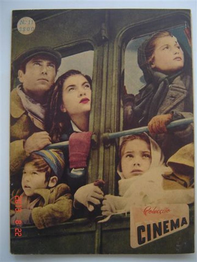 COLECCAO CINEMA magazine side cover  Vol 1 No  11   1952