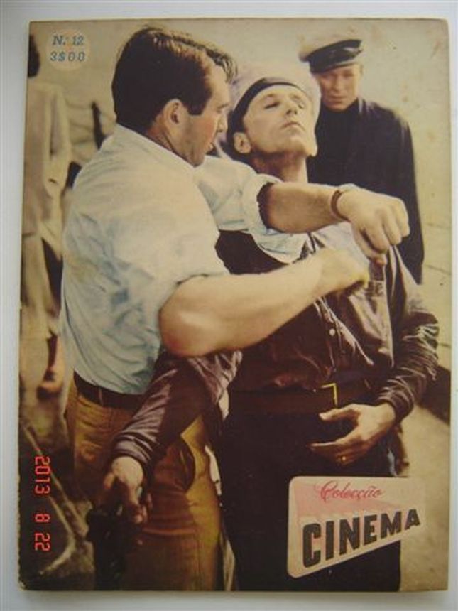 COLECCAO CINEMA magazine side cover  Vol 1 No  12   1952