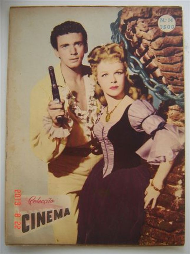 COLECCAO CINEMA magazine side cover  Vol 1 No  14   1952