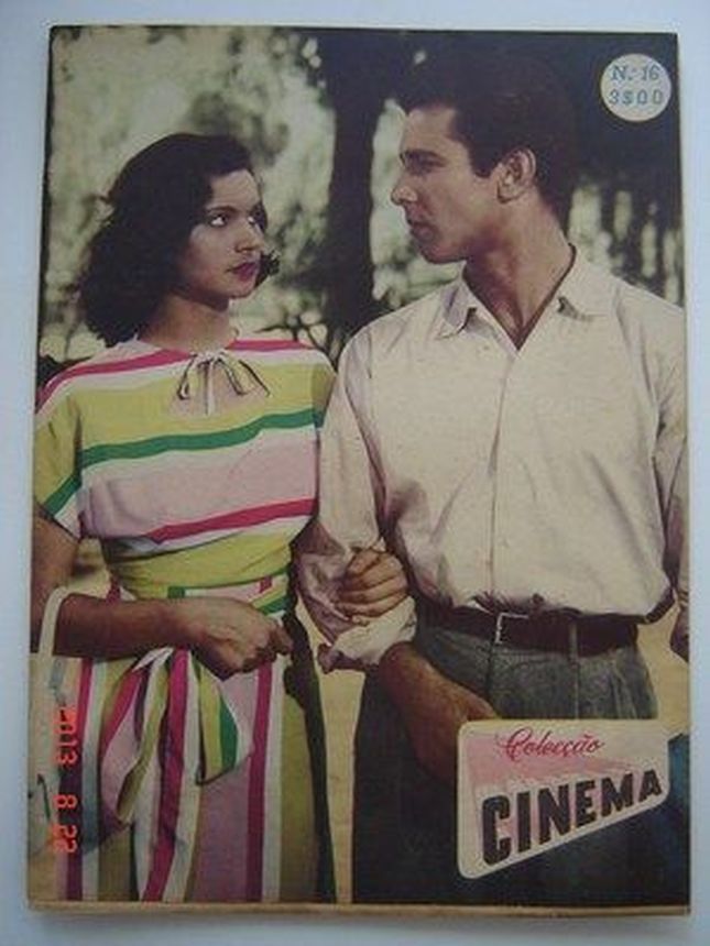 COLECCAO CINEMA magazine side cover  Vol 1 No  16   1952