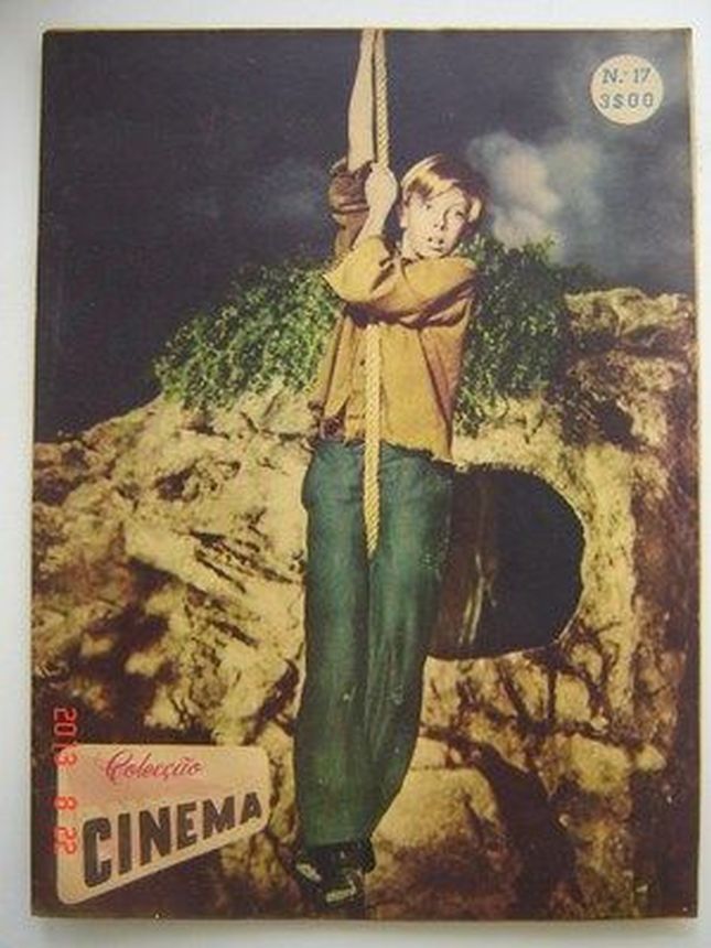 COLECCAO CINEMA magazine side cover  Vol 1 No  17   1952