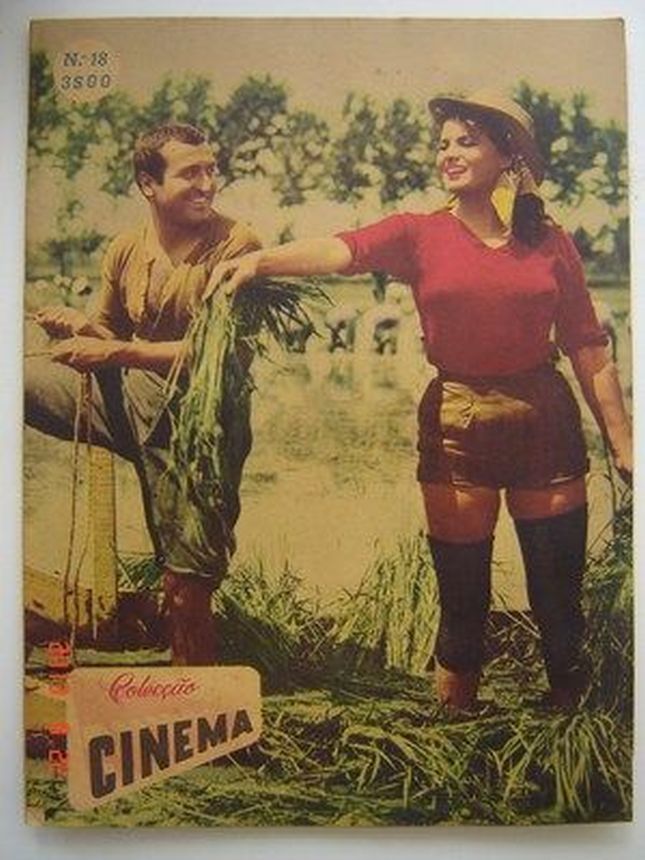 COLECCAO CINEMA magazine side cover  Vol 1 No  18   1952