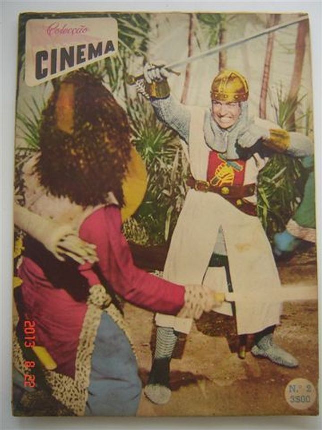 COLECCAO CINEMA magazine side cover  Vol 1 No  02   1952