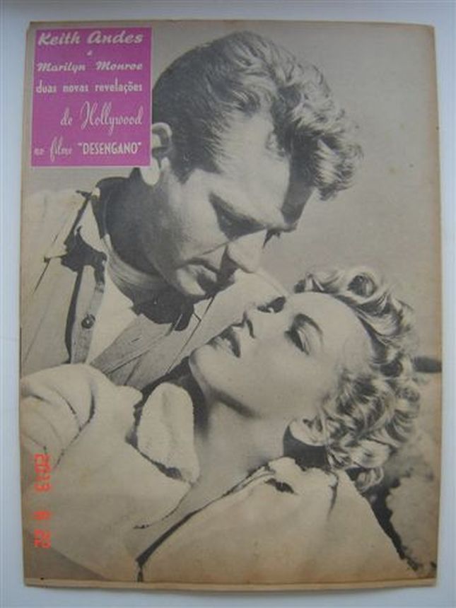 COLECCAO CINEMA magazine side cover  Vol 1 No  03   1952