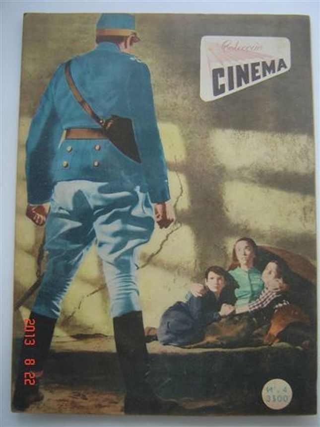COLECCAO CINEMA magazine side cover  Vol 1 No  04   1952