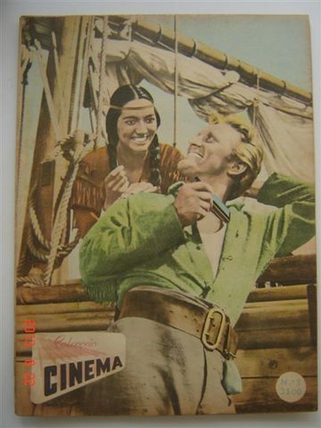 COLECCAO CINEMA magazine side cover  Vol 1 No  05   1952