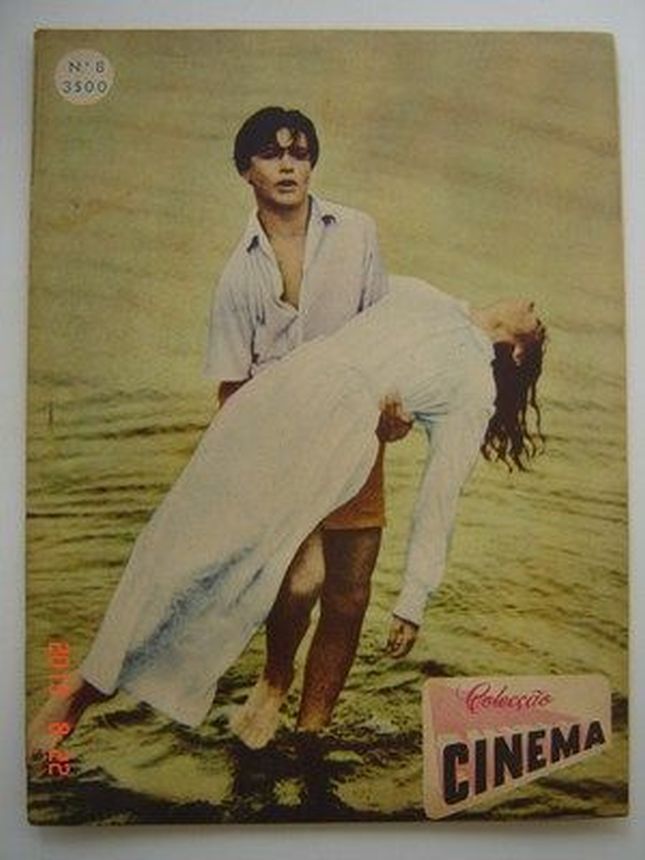 COLECCAO CINEMA magazine side cover  Vol 1 No  08   1952