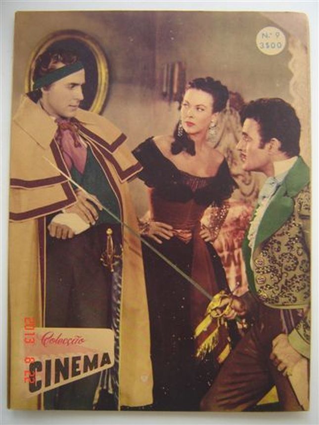 COLECCAO CINEMA magazine side cover  Vol 1 No  09   1952