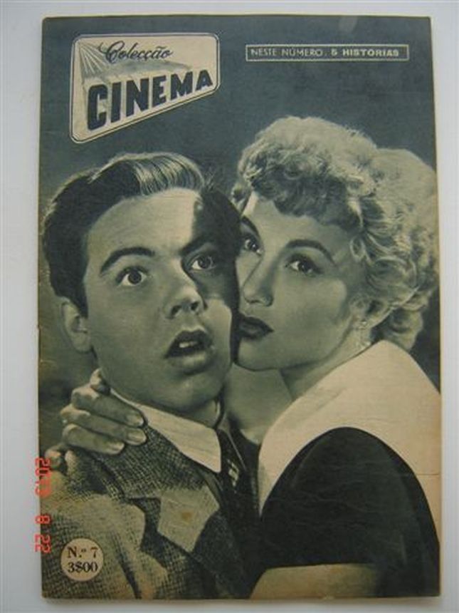 COLECCAO CINEMA magazine side cover  Vol 2 No  07   1954